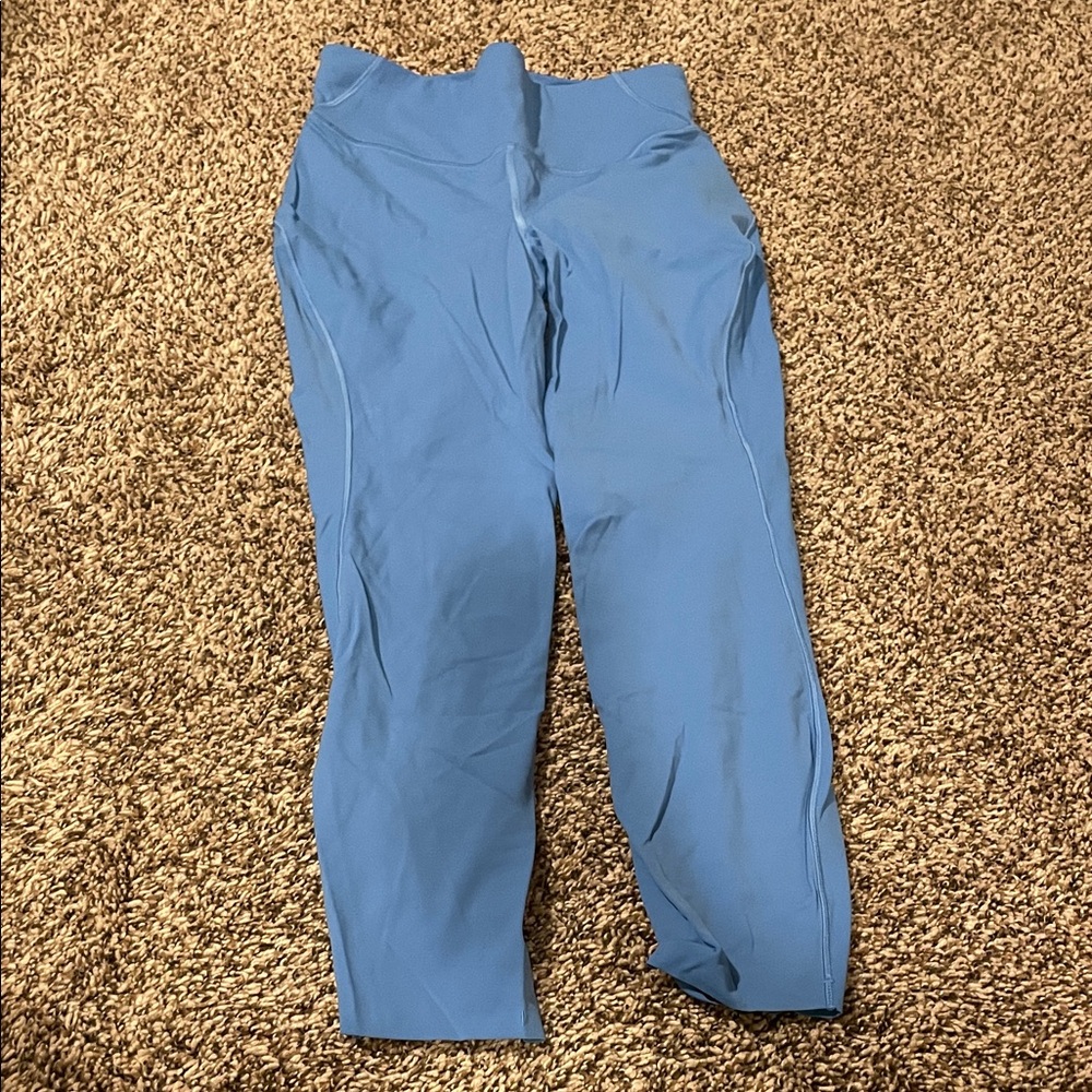 Lululemon blue leggings EUC